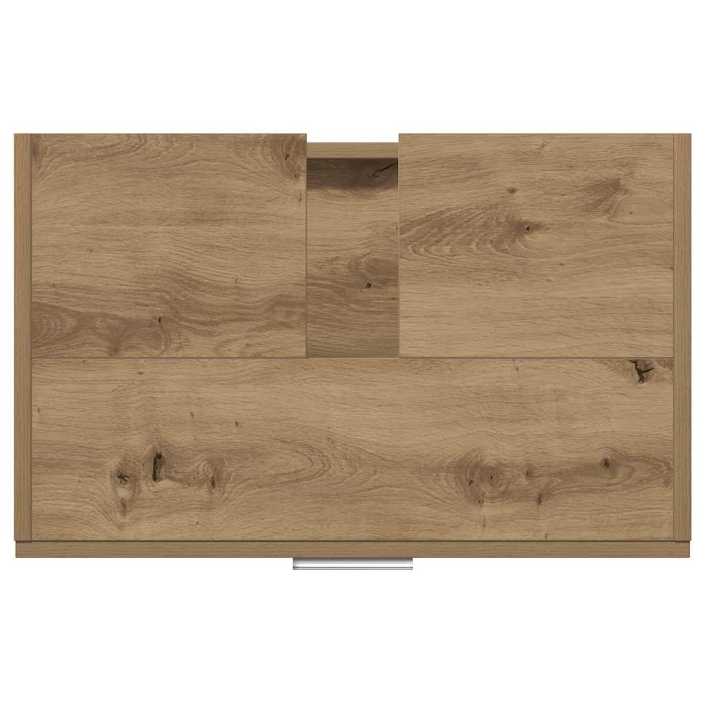 Badezimmerschrank Artisan-Eiche 59 x 37 x 59 cm Holzwerkstoff