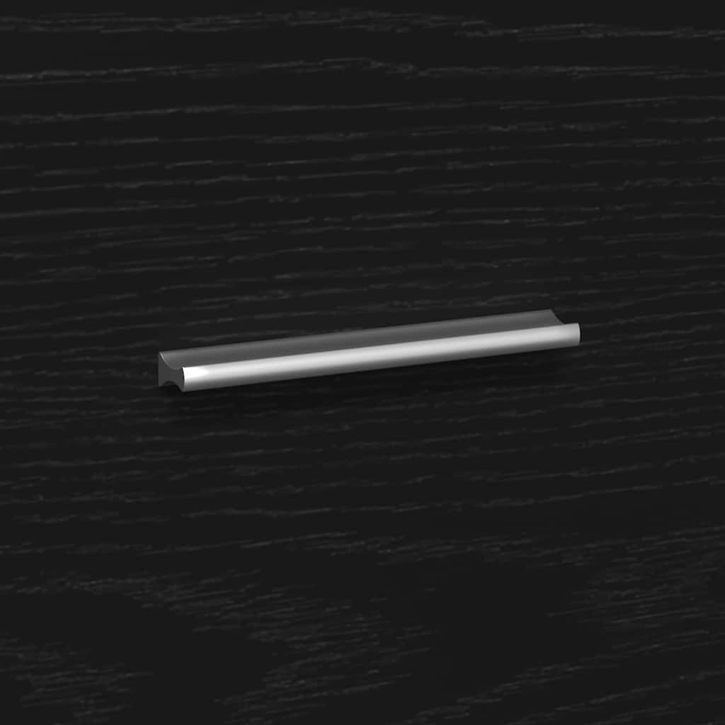 Badezimmerschrank mit Tür Schwarz Eichen-Optik 59 x 37 x 59 cm