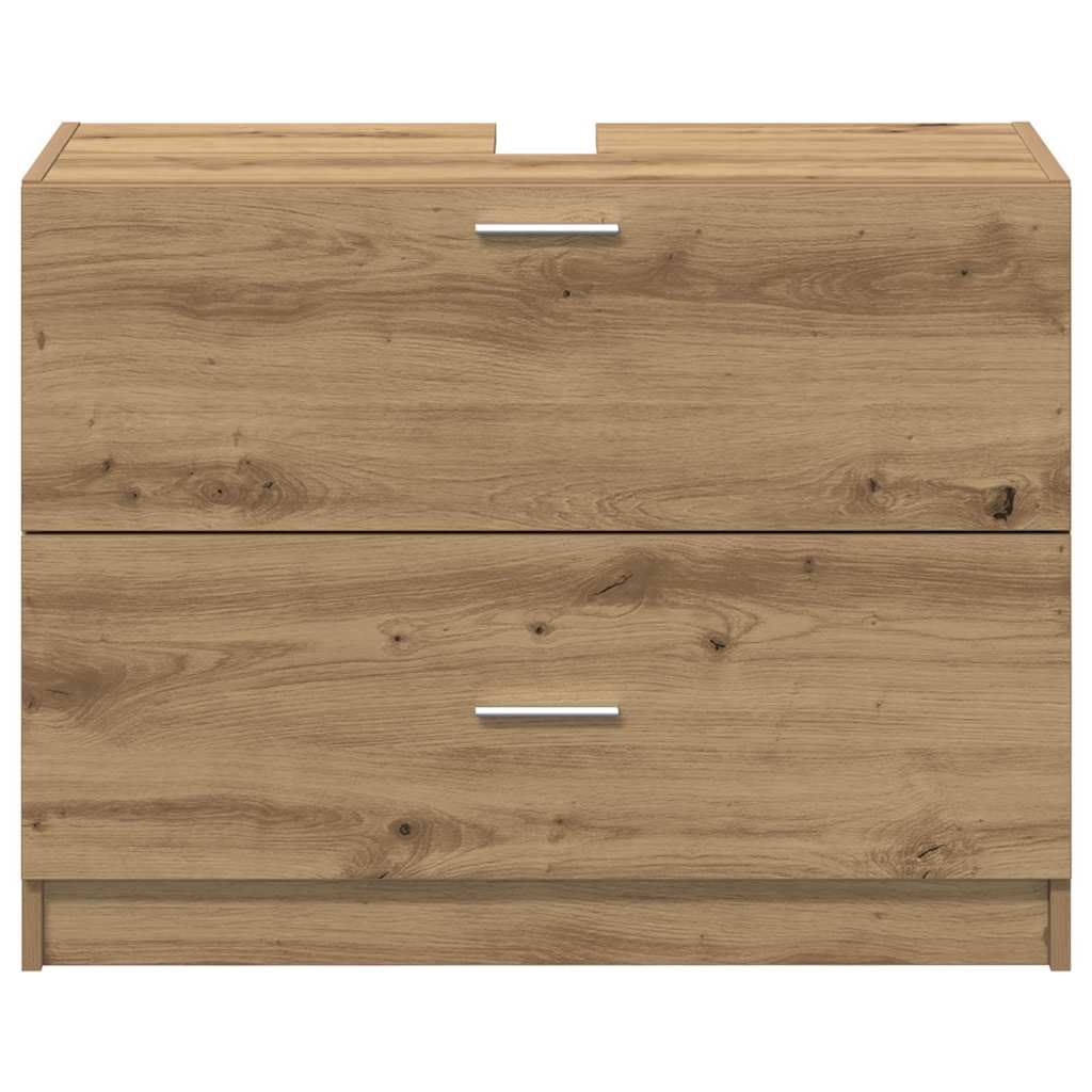Badezimmerschrank Artisan-Eiche 78 x 37 x 59 cm Holzwerkstoff