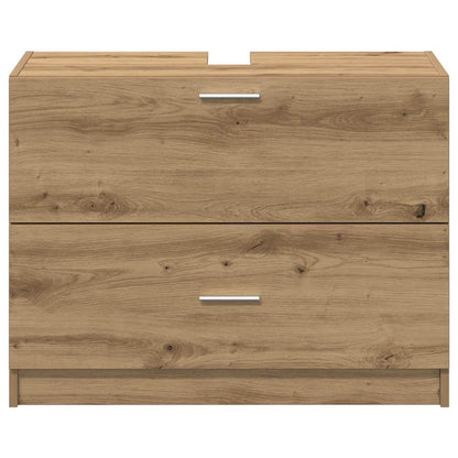 Badezimmerschrank Artisan-Eiche 78 x 37 x 59 cm Holzwerkstoff