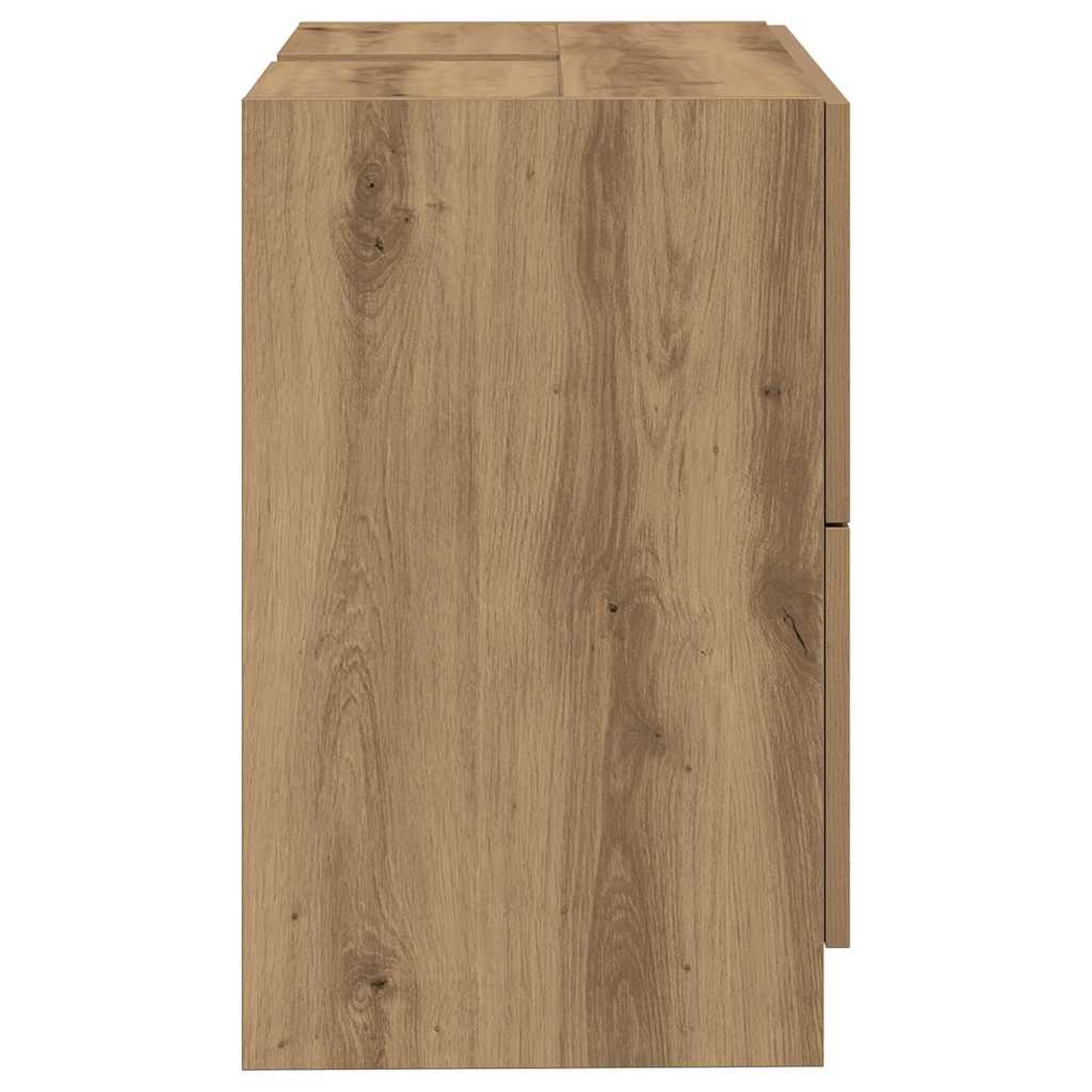 Badezimmerschrank Artisan-Eiche 78 x 37 x 59 cm Holzwerkstoff