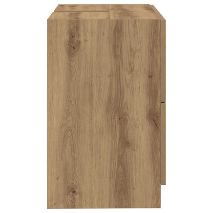 Badezimmerschrank Artisan-Eiche 78 x 37 x 59 cm Holzwerkstoff