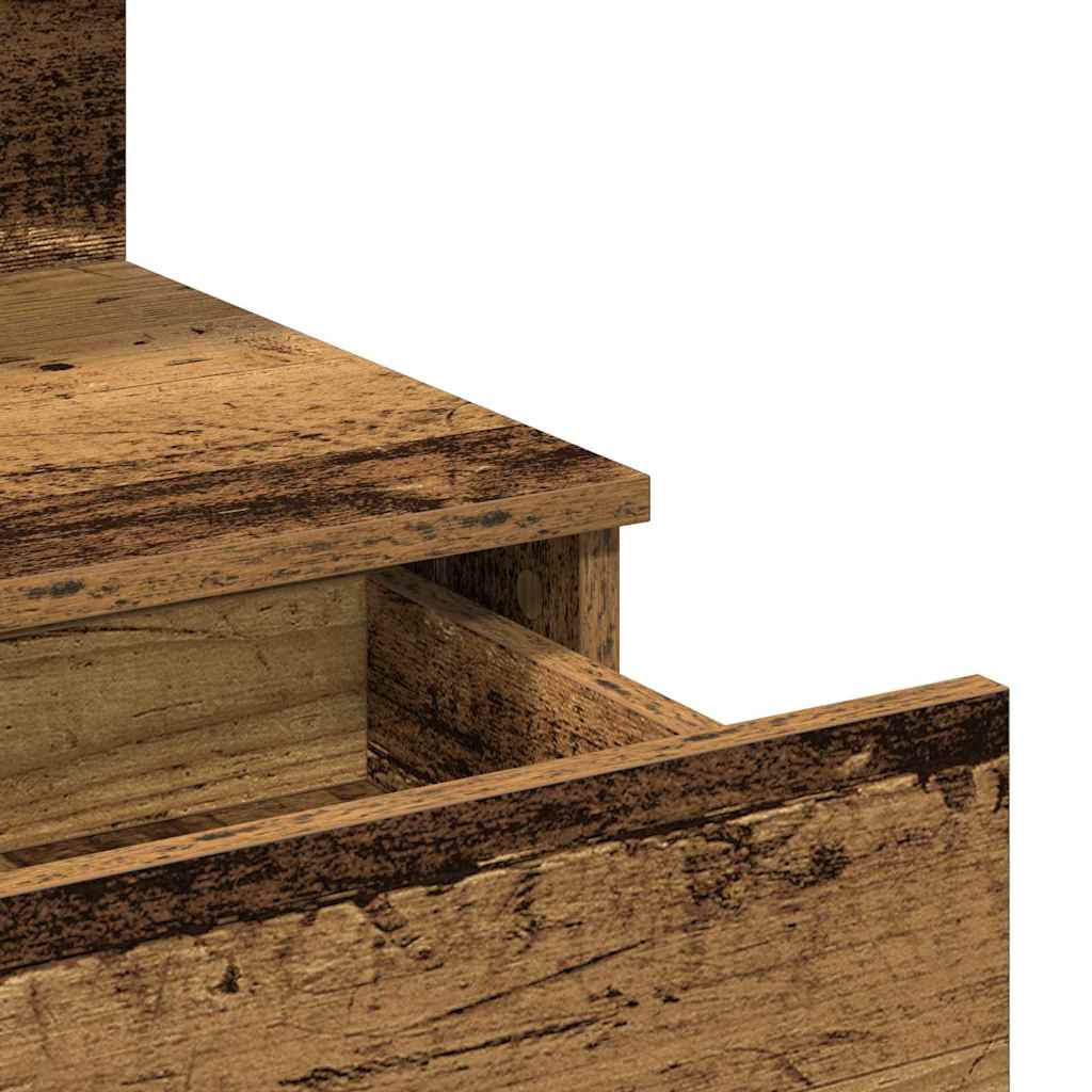 Schminktisch Altholz 100 x 40 x 130 cm Holzwerkstoff