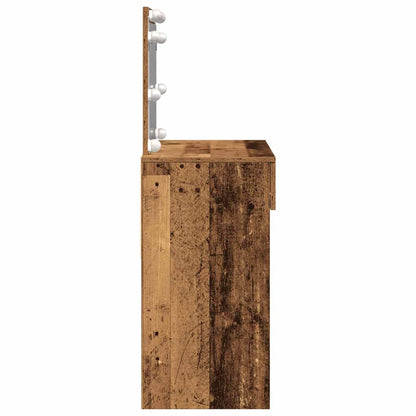 Schminktisch Altholz 100 x 40 x 120 cm Holzwerkstoff