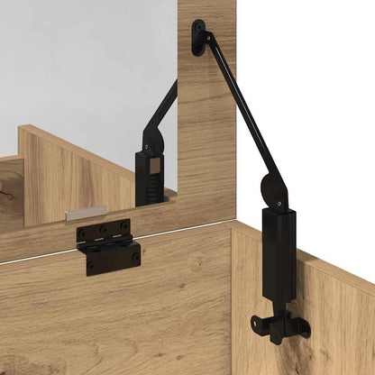 Schminktisch Eiche handwerklich 60 x 40 x 75 cm Holzwerkstoff