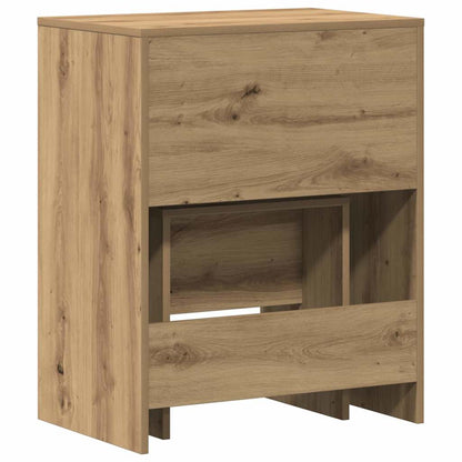 Schminktisch Eiche handwerklich 60 x 40 x 75 cm Holzwerkstoff