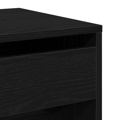 Schminktisch Schwarze Eiche 60 x 40 x 75 cm Holzwerkstoff