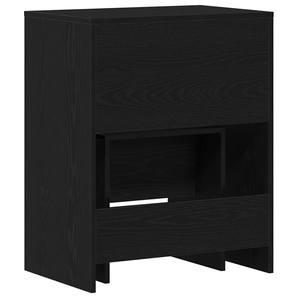 Schminktisch Schwarze Eiche 60 x 40 x 75 cm Holzwerkstoff