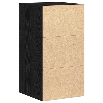 Kommode Schwarze Eiche 40 x 41 x 76 cm Holzwerkstoff