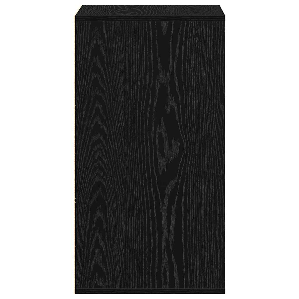 Kommode Schwarze Eiche 40 x 41 x 76 cm Holzwerkstoff
