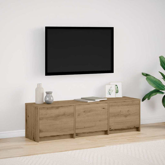 TV-Schrank Eiche handwerklich 140 x 34 x 40 cm Holzwerkstoff