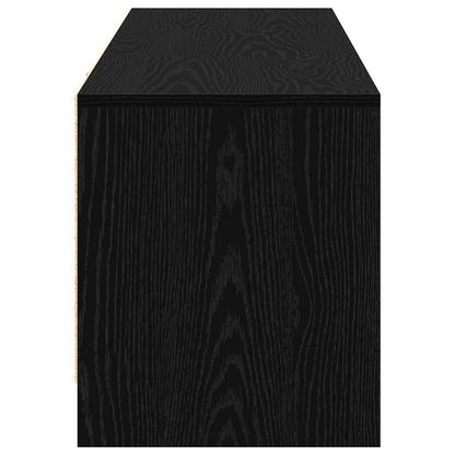 TV-Schrank Schwarze Eiche 140 x 34 x 40 cm Holzwerkstoff