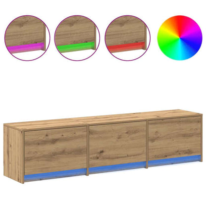 TV-Einheiten Artisan-Eiche 162,5 x 34 x 40 cm Holzwerkstoff