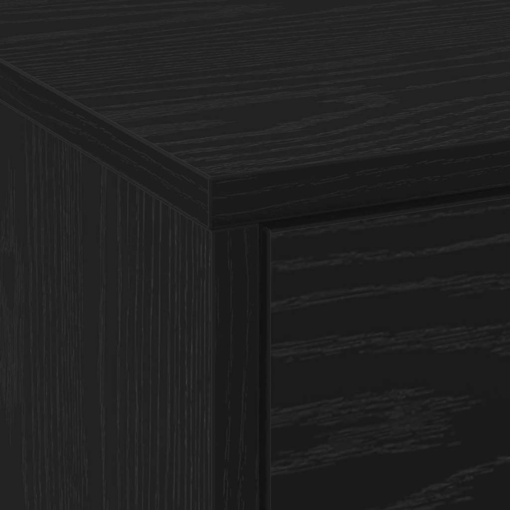 TV-Schrank Schwarze Eiche 162,5 x 34 x 40 cm Holzwerkstoff