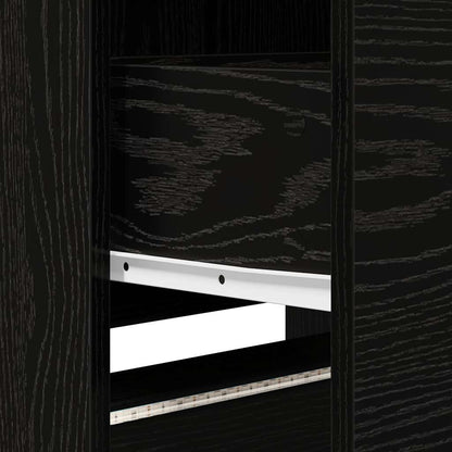 TV-Schrank Schwarze Eiche 162,5 x 34 x 40 cm Holzwerkstoff