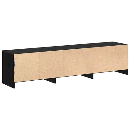 TV-Schrank Schwarze Eiche 162,5 x 34 x 40 cm Holzwerkstoff