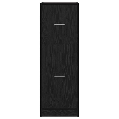 Apothekerschrank Schwarze Eiche 40 x 41 x 118 cm Holzwerkstoff