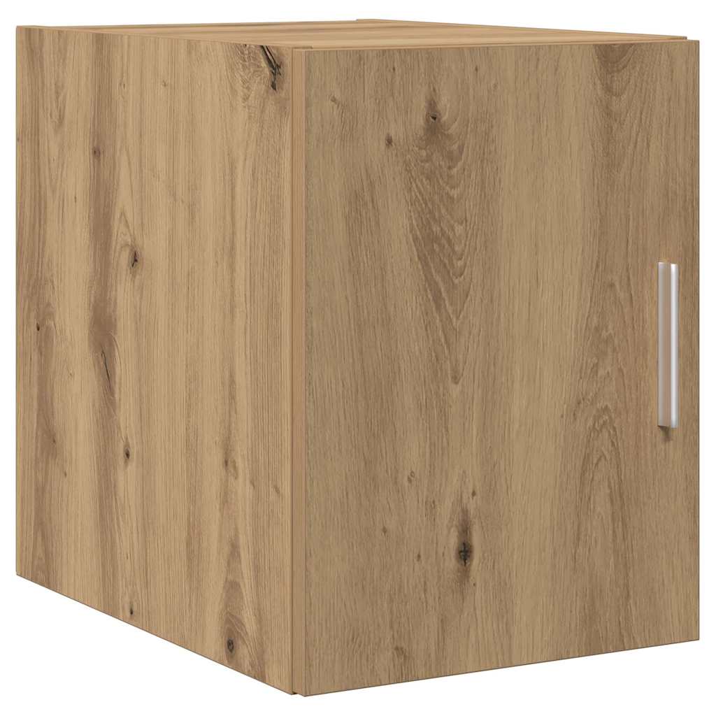 Wandregal Handgefertigte Eiche 30x42,5x40 cm Massivholz
