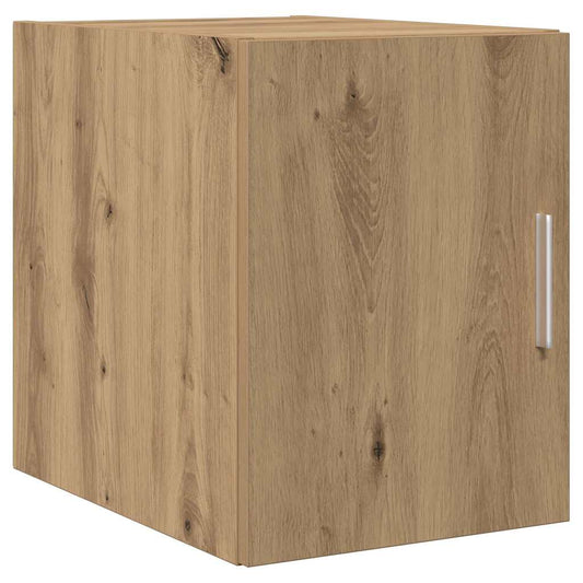 Wandregal Handgefertigte Eiche 30x42,5x40 cm Massivholz
