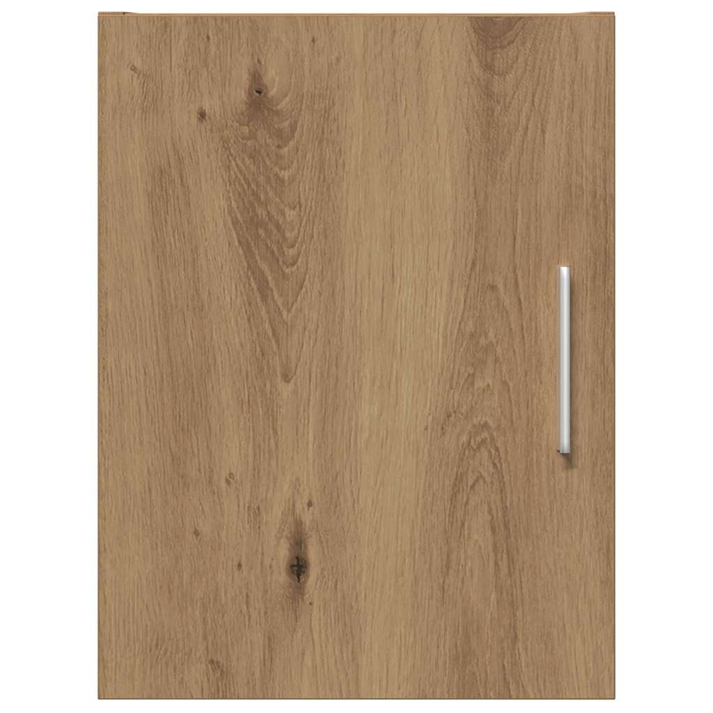 Wandregal Handgefertigte Eiche 30x42,5x40 cm Massivholz