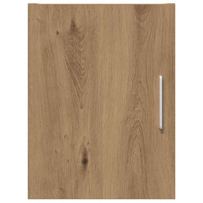Wandregal Handgefertigte Eiche 30x42,5x40 cm Massivholz
