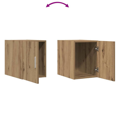 Wandregal Handgefertigte Eiche 30x42,5x40 cm Massivholz