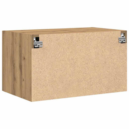 Wandschrank Eiche handwerklich 70 x 42,5 x 40 cm Holzwerkstoff