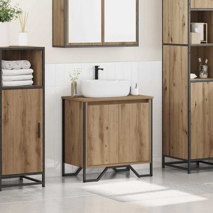 Waschtischschrank Artisan Eiche 60 x 35 x 60 cm Holzwerkstoff