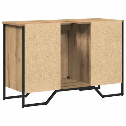 Waschbeckenunterschrank mit Tür Artisan Eiche 91 x 35 x 60 cm