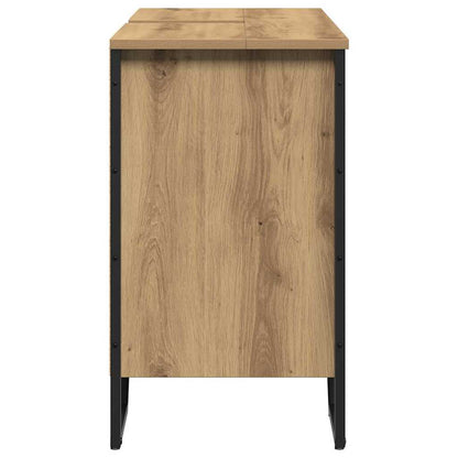 Waschbeckenschrank Artisan-Eiche 91 x 35 x 60 cm Holzwerkstoff