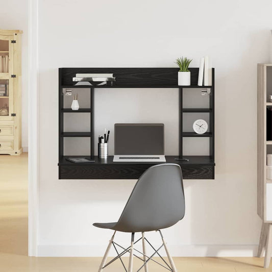 Wandtisch Schwarze Eiche 105 x 48 x 75 cm Holzwerkstoff