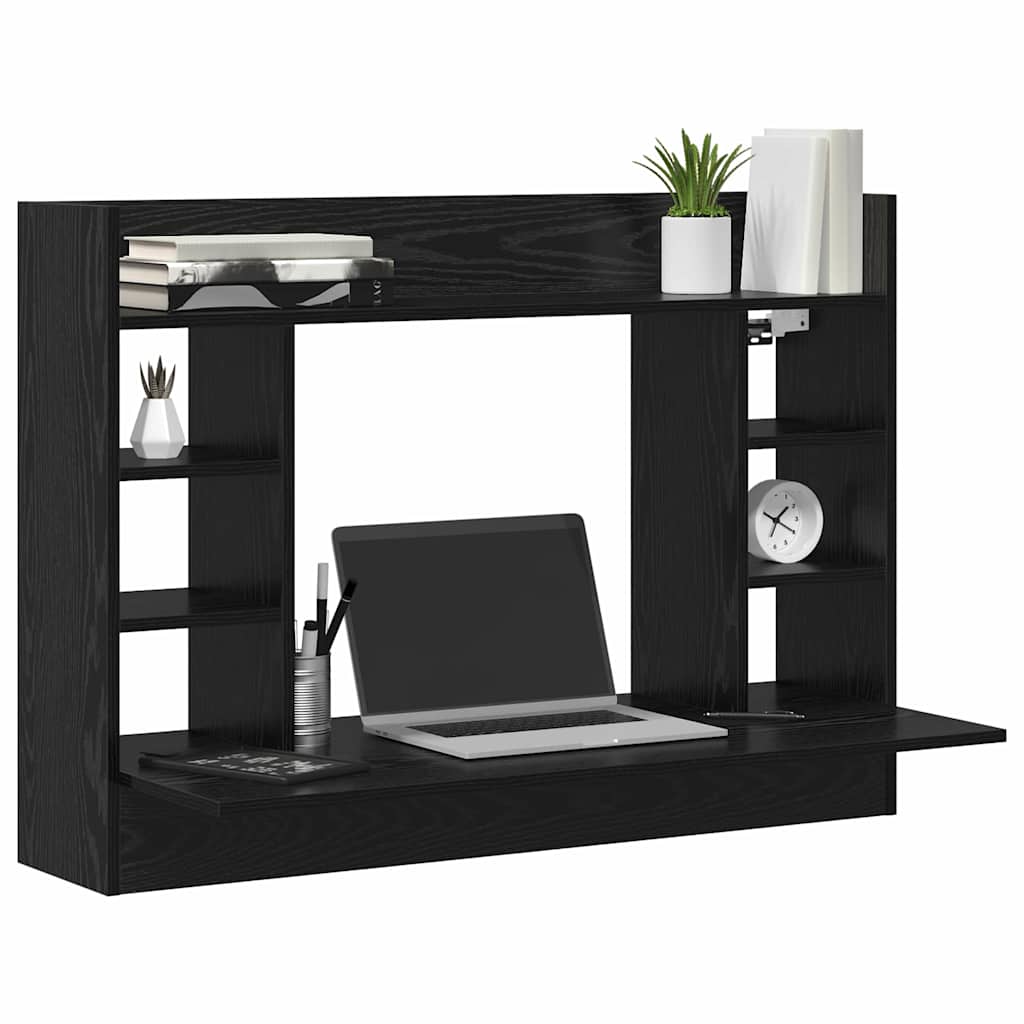 Wandtisch Schwarze Eiche 105 x 48 x 75 cm Holzwerkstoff