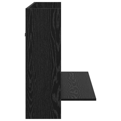 Wandtisch Schwarze Eiche 105 x 48 x 75 cm Holzwerkstoff