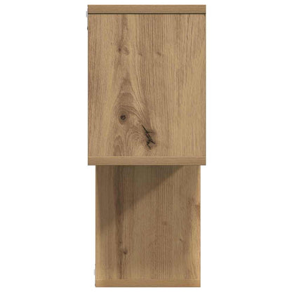 Wandregal Eiche handwerklich 100 x 20 x 53 cm Holzwerkstoff