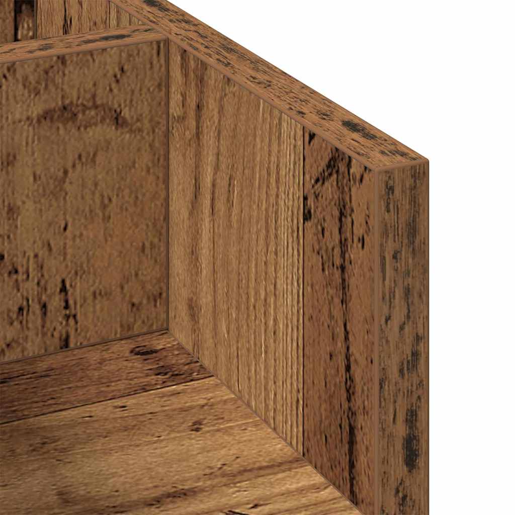 Schreibtisch Organizer Eiche handwerklich 44.5 x 24 x 25 cm