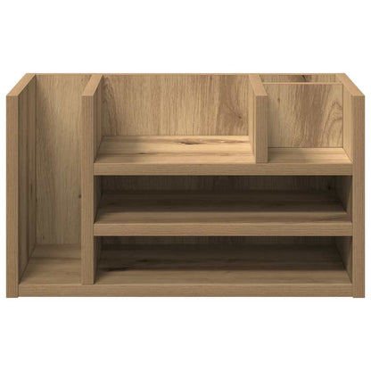 Schreibtisch Organizer Schwarze Eiche 44.5 x 24 x 25 cm