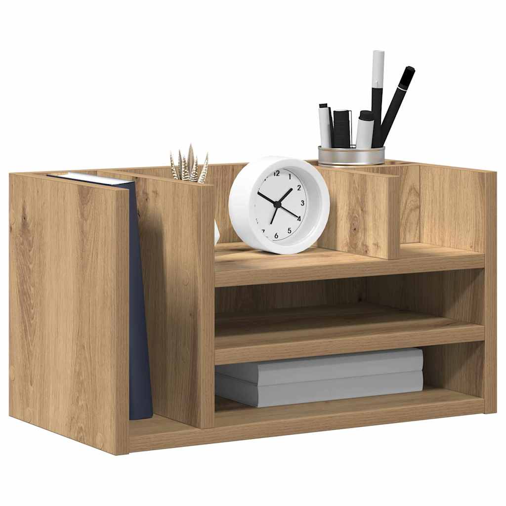 Schreibtisch Organizer Schwarze Eiche 44.5 x 24 x 25 cm