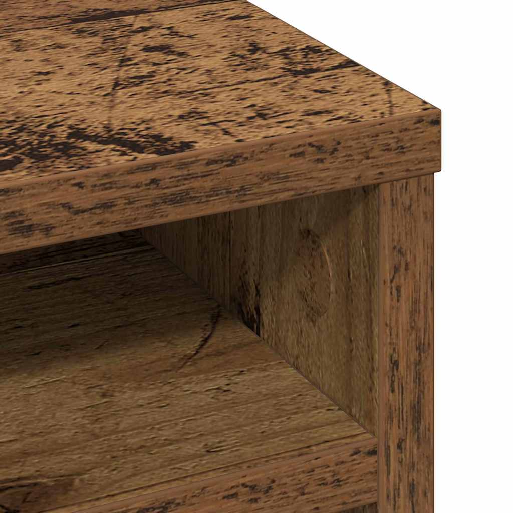 Schreibtisch Organizer Altholz 36 x 26 x 29.5 cm Holzwerkstoff