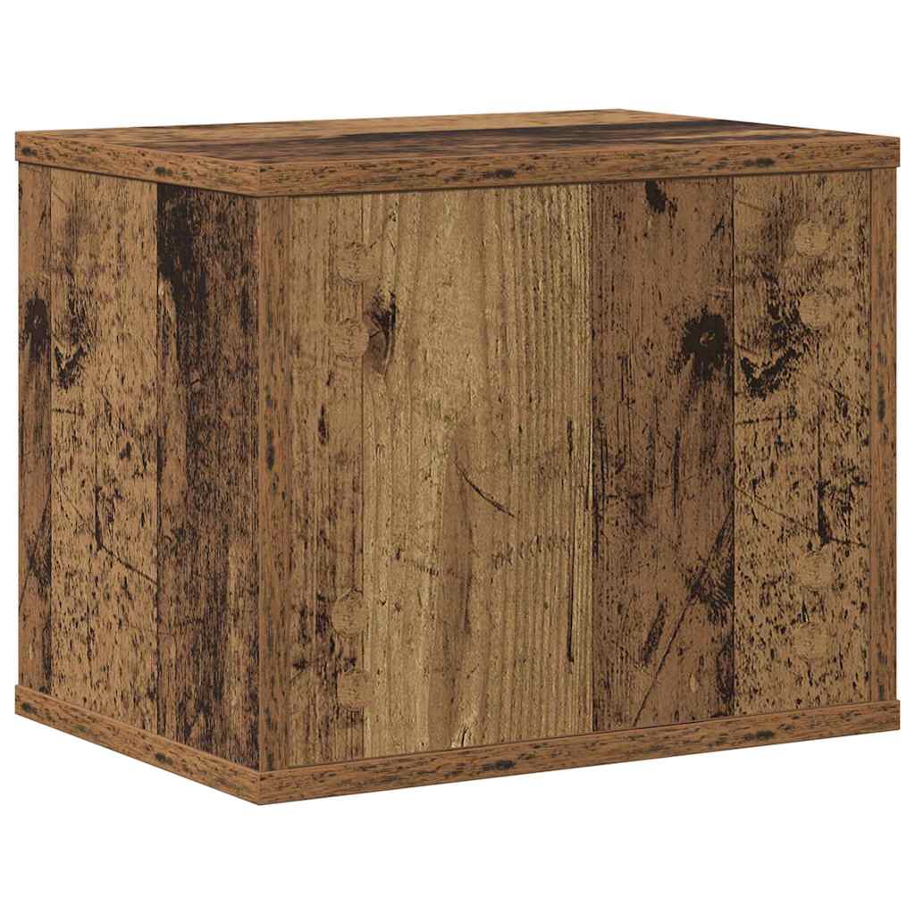 Schreibtisch Organizer Altholz 36 x 26 x 29.5 cm Holzwerkstoff