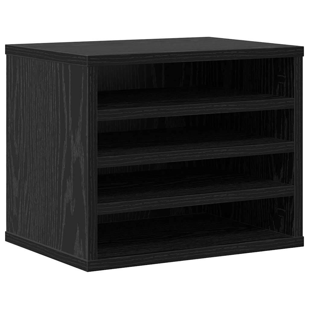 Schreibtisch Organizer Schwarze Eiche 36 x 26 x 29.5 cm