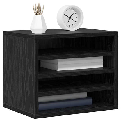 Schreibtisch Organizer Schwarze Eiche 36 x 26 x 29.5 cm