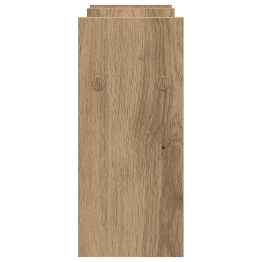 Schreibtisch Organizer Eiche handwerklich 34.5 x 15.5 x 35.5 cm