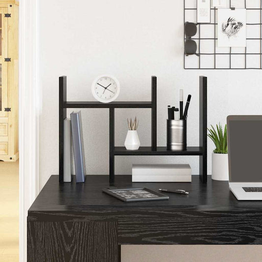Schreibtisch Organizer Schwarze Eiche 34.5 x 15.5 x 35.5 cm