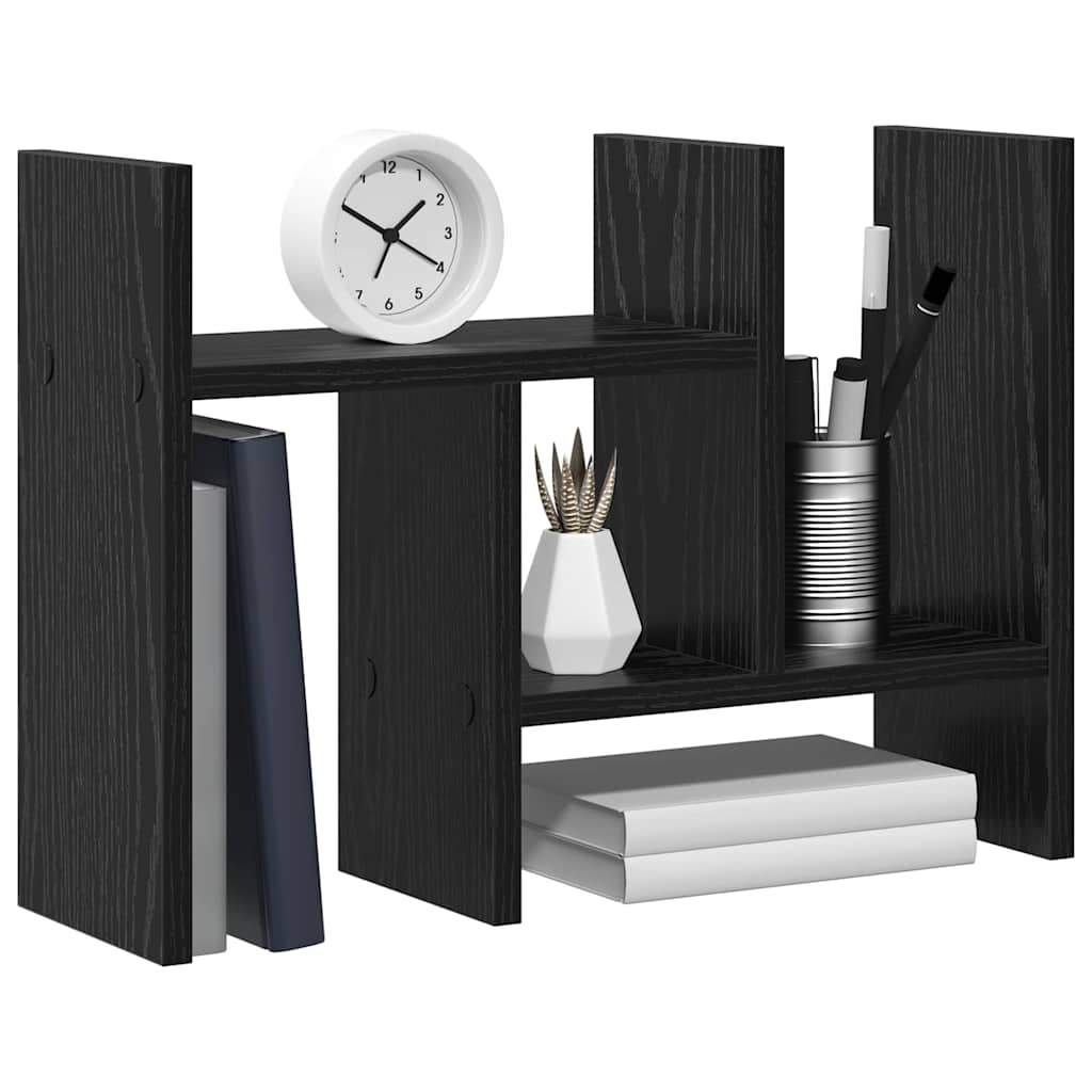 Schreibtisch Organizer Schwarze Eiche 34.5 x 15.5 x 35.5 cm