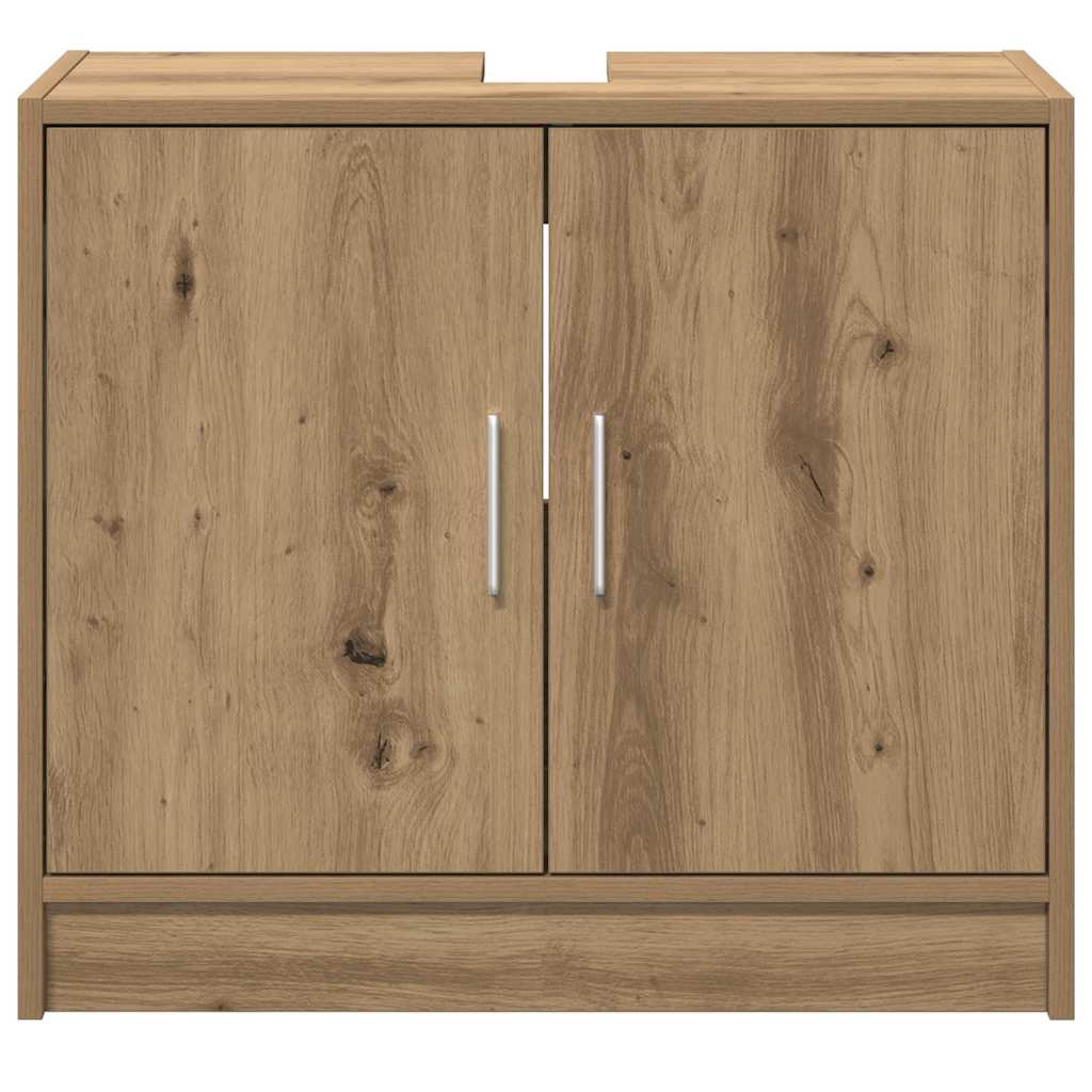 Badezimmerschrank Artisan-Eiche 63 x 29 x 55 cm Holzwerkstoff