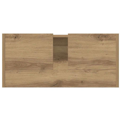 Badezimmerschrank Artisan-Eiche 63 x 29 x 55 cm Holzwerkstoff