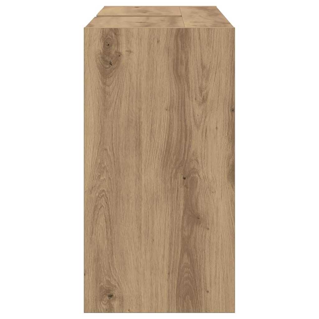 Badezimmerschrank Artisan-Eiche 90 x 29 x 55 cm Holzwerkstoff
