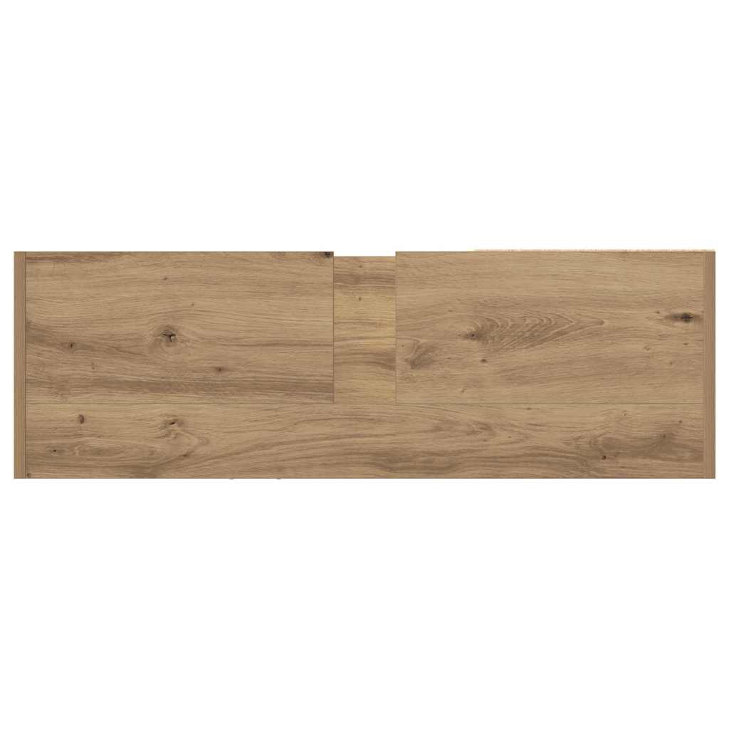 Badezimmerschrank Artisan-Eiche 90 x 29 x 55 cm Holzwerkstoff