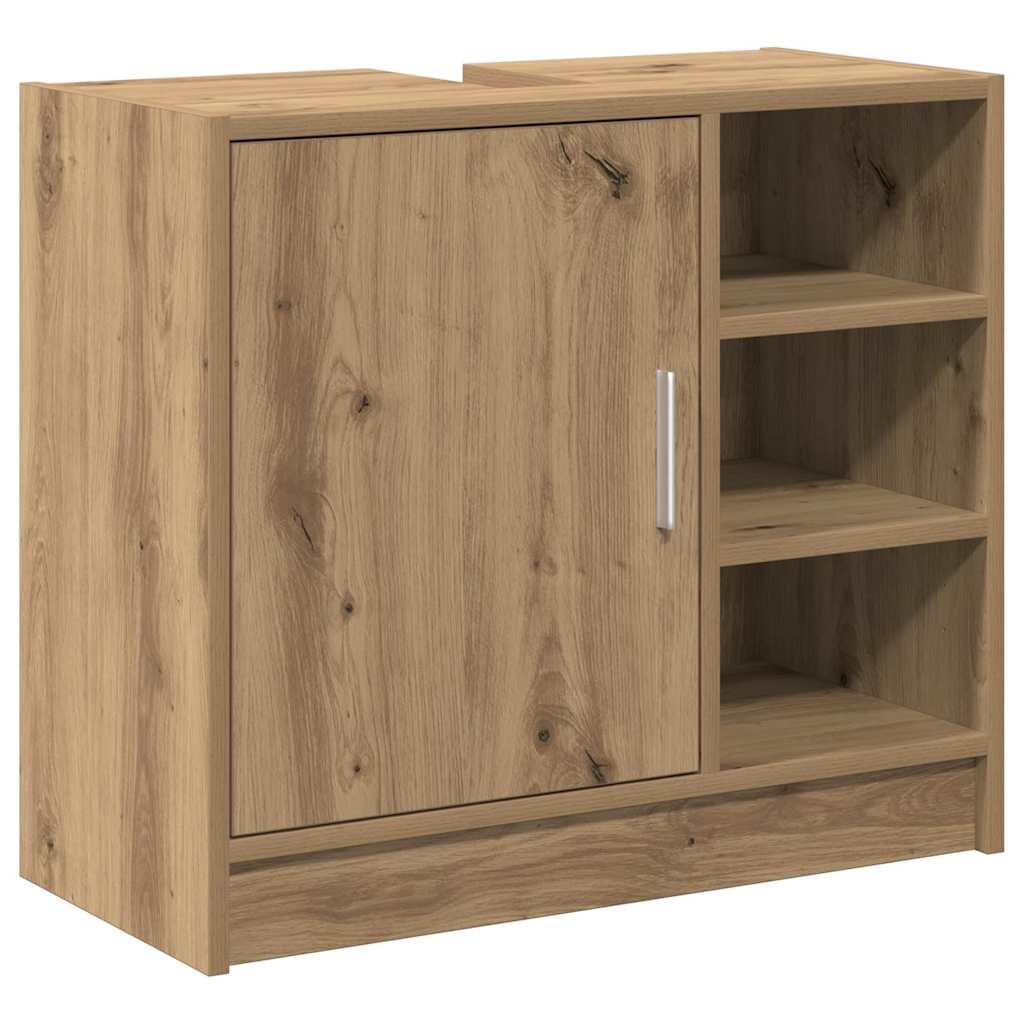 Badezimmerschrank Artisan-Eiche 63 x 29 x 55 cm Holzwerkstoff