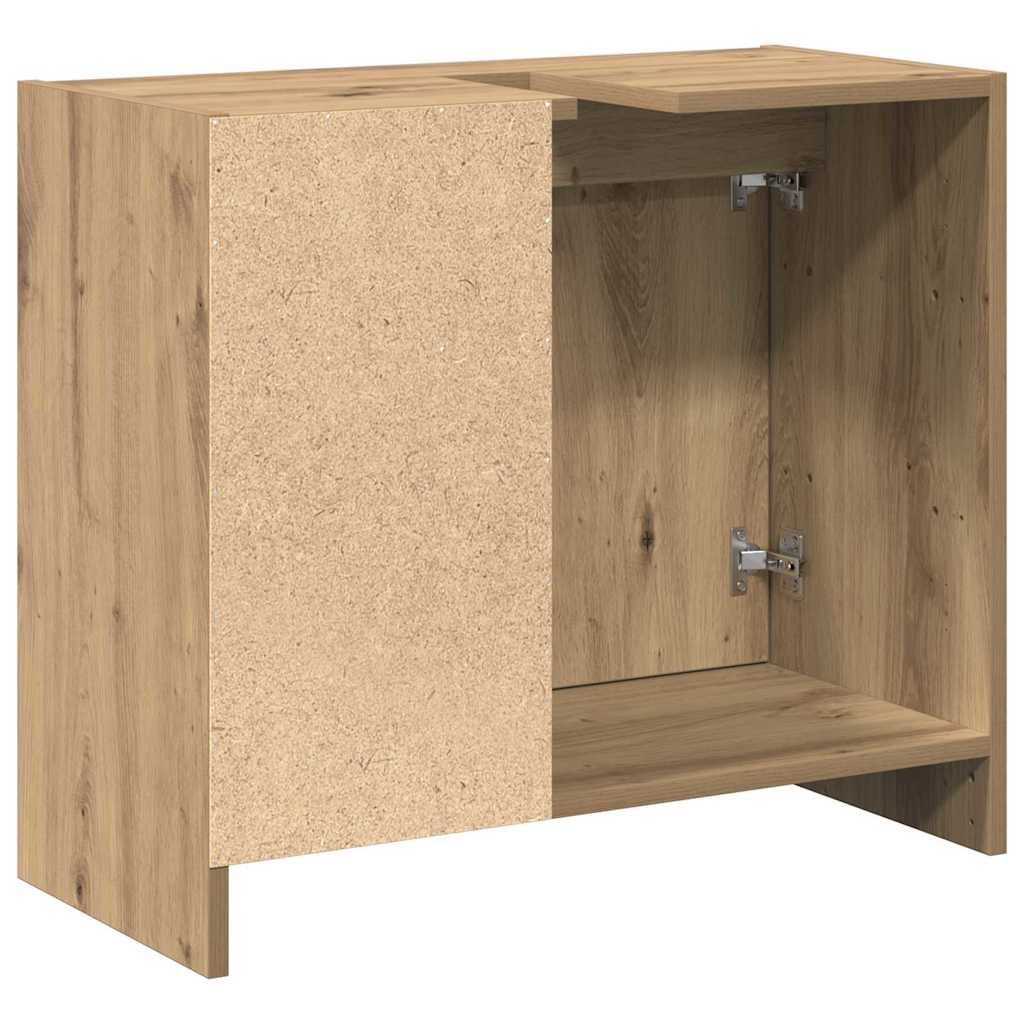 Badezimmerschrank Artisan-Eiche 63 x 29 x 55 cm Holzwerkstoff
